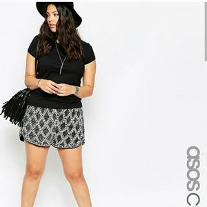 Shorts with Gorgeous Beading
